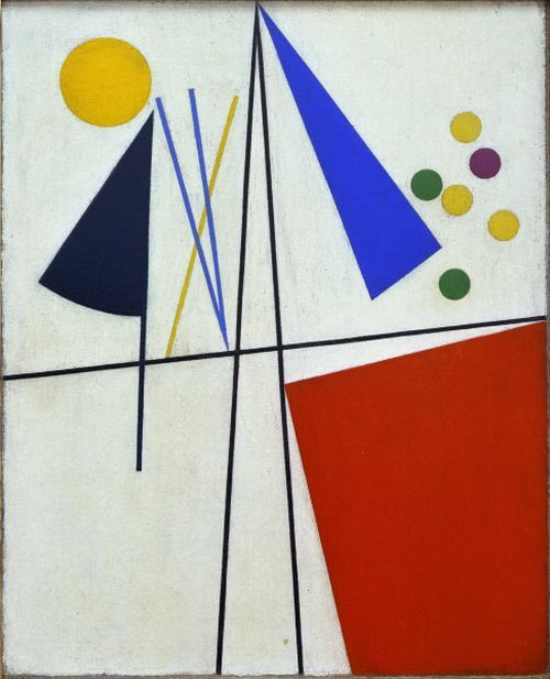 mondfaenger:  Equilibre, 1932© Art by Sophie Taeuber-Arp 