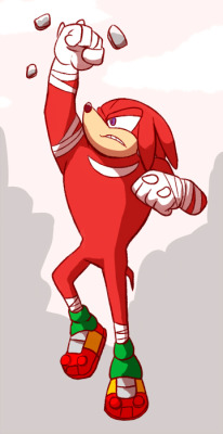 I saw the new designs for Sonic Boom, and even if it&rsquo;s not what we&rsquo;re used to, I don&rsquo;t think they are *terrible*. I&rsquo;m glad they&rsquo;re varying the body shapes though. Here&rsquo;s Knuckles. I wonder why they decided to make him