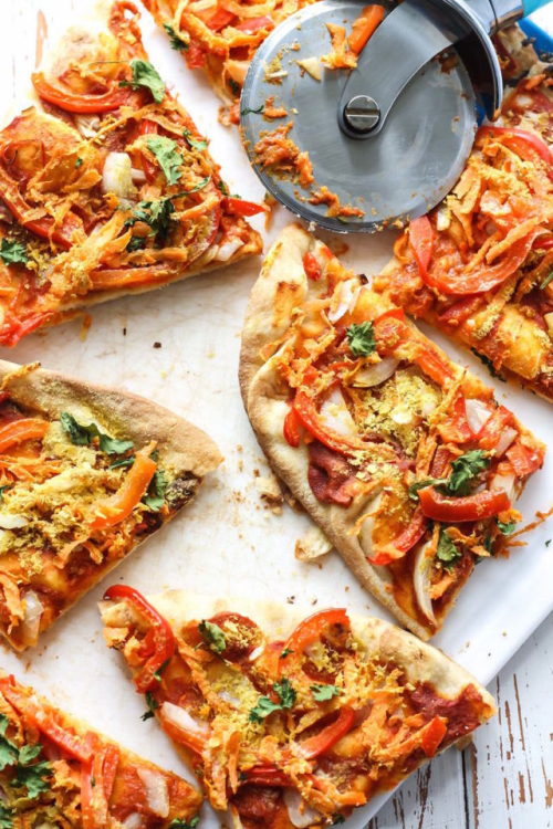 alloftheveganfood: Broccoli Cheese Vegan Pizza (GF)Fall Harvest Vegan PizzaEthiopian Berbere Chickpe