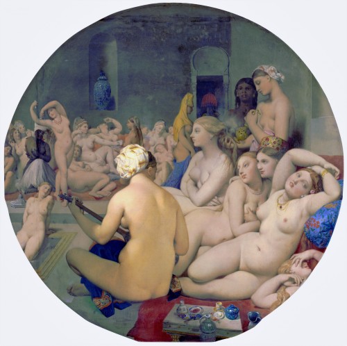 peaceinthestorm: Jean-Auguste-Dominique Ingres (1780-1867) ~ The Turkish Bath (Le Bain Turc), 1862