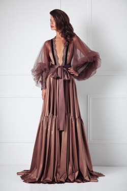 thelingerieaddict: Lingerie Wishlist: Amoralle Almond Magnum Robe