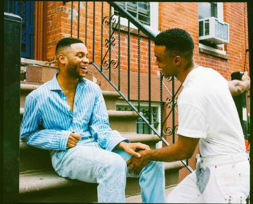 captain-narraboth:All Hail the Beautiful, Black Gay Love on Pose, with Ryan Jamaal Swain and Dyllón Burnside. (Photos by Myles Loftin)