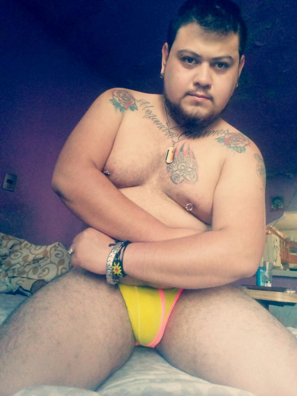 iisaiidaleess24:  EL Amarillo Es Mi Colo Favorito&quot; Foto En Calzones “📷🐻🔥💦
