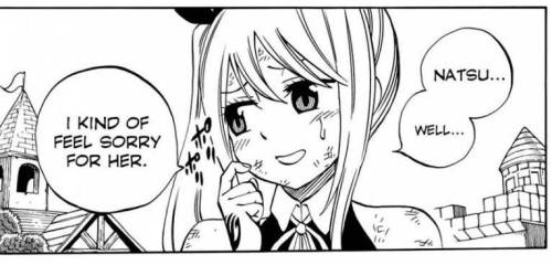 NaLu moment from “Fairy Tail, 100 years quest”