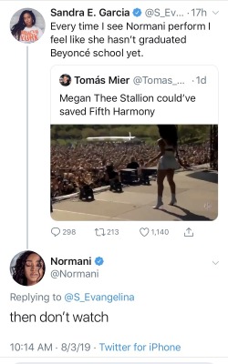 divestedblackwoman:frontpagewoman:We can stop comparing Beyoncé and Normani now.