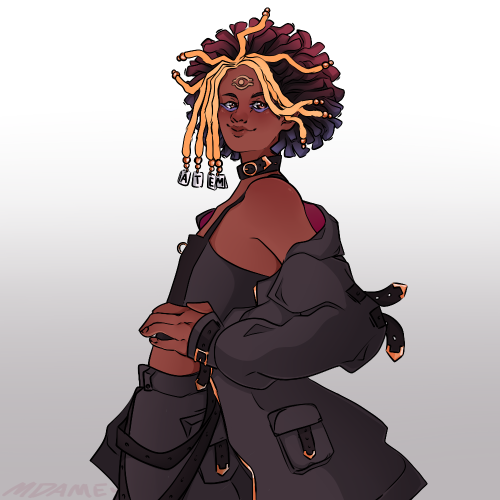 Hi!!! I drew LEV’s (@L43406 on twitter!) night mode design for Atem!! I will link to their original 