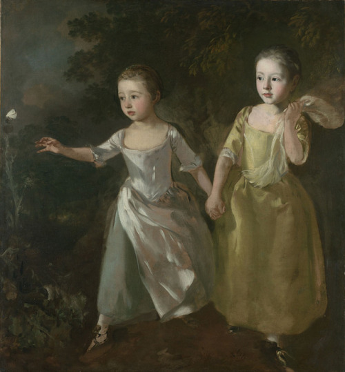 my18thcenturysource: Mary and Margaret Gainsborough Thomas Gainsborough had favourite subjects to pa