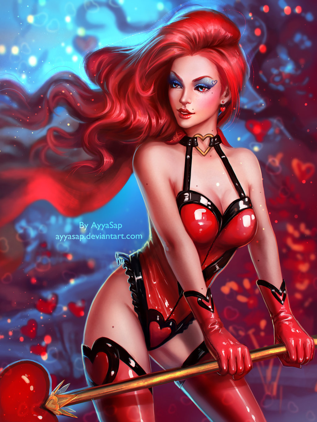 thefingerfuckingfemalefury:  art-of-cg-girls:Lady Love by AyyaSap  This is the kind