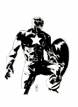 Xombiedirge:  Captain America By Werther Dell’edera