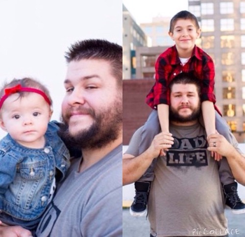 jellybelly30:  tbenz97:  Happy Father’s Day (from Mr. Wrestling)  Awww…..look at Sully!