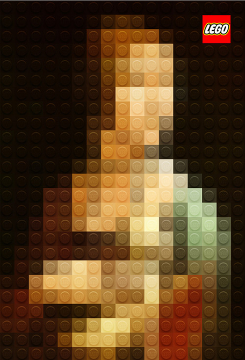 musiquegraphique:  Lego Art by Marco Sodano. Source