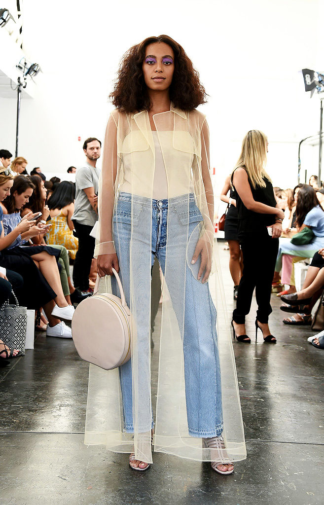 soph-okonedo:    Solange Knowles attends the Creatures of Comfort fashion show at