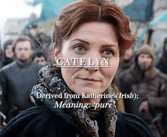 theclashofqueens:  House Stark + name meanings, based on this post; 