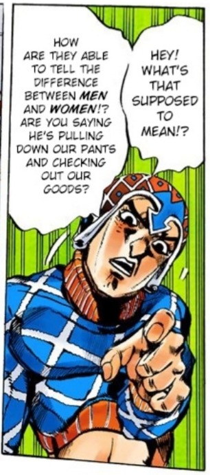 images Guido Mista Manga mista was confirmed bisexual