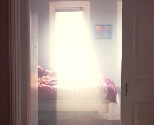 wetheurban:  SPOTLIGHT: Visible Light by Alexander Harding In his series Visible Light, Connecticut-based artist Alexander Harding photographs beams of light so thick it seems as if you could reach out and touch them. Read More 