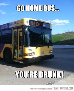 srsfunny:  Go home, bus…http://srsfunny.tumblr.com/