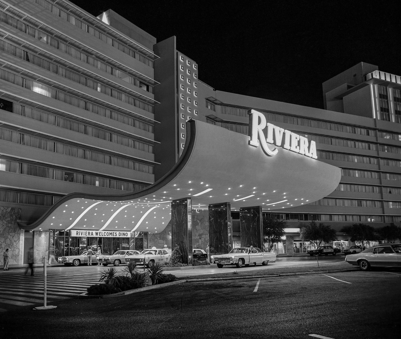Vintage Las Vegas — Riviera Welcomes Dino, September 1, 1969.