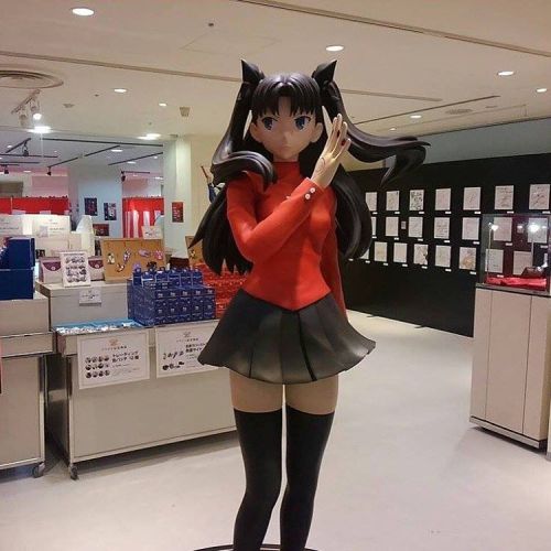 #tohsakarin #fatestaynight #anime #japan #figure #cosplay #zettairyouiki #stockings #kneehighsocks #