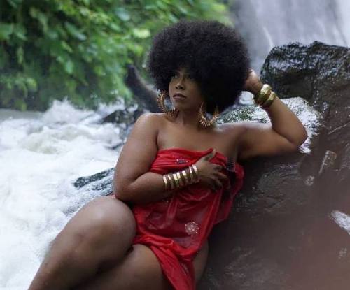 nubianyonigarden:Woman and Nature water &amp; earth element #ZenAfro~Sensual Queen Model : Fabulous 