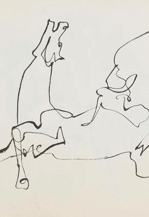 la-femme-terrible:Pablo Picasso CHEVAL ET TAUREAU (Detail)1921-1923