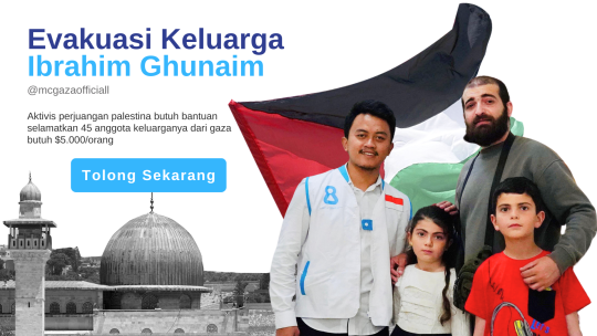 Bantu Ibrahim Evakuasi Keluarganya di Gaza-