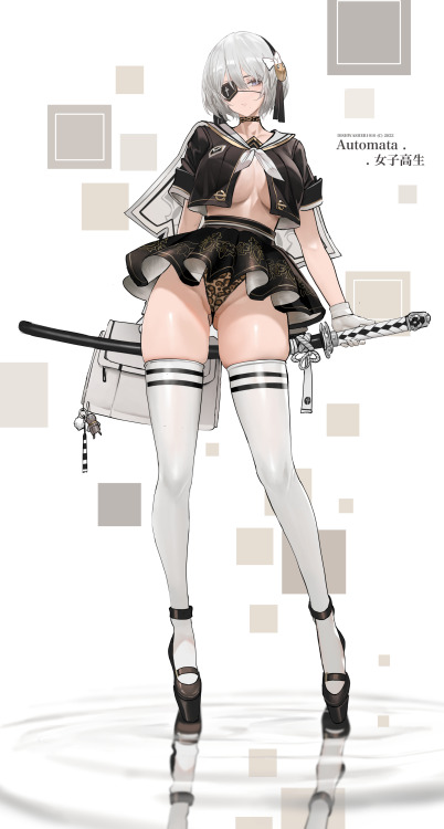 xsirboss:   2B 女子高生  DISH@dishwasher1910-bloghttps://twitter.com/Dishwasher1910/status/1608010143723311108/photo/2 