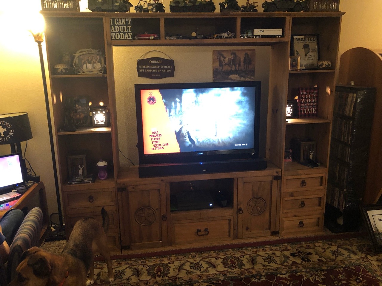 Pretty stoked that my apartment is finally coming together more , I’m sure I’ll
