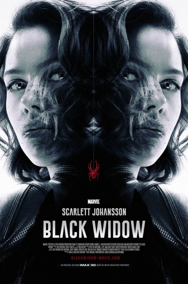 Scarlett Johansson As Black Widow
