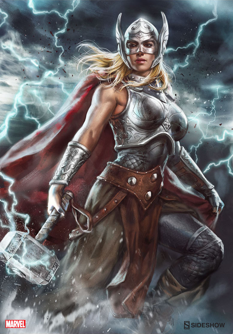 The Art Of Ian Macdonald — Heres A Lady Thor Jane Foster I Painted