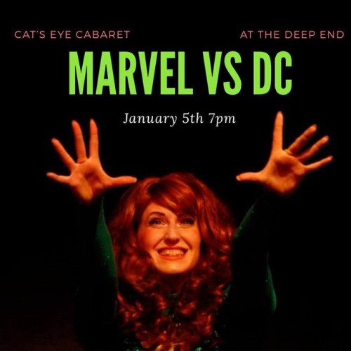 Kicking off 2019 as my favorite mutant at @catseyecabaret ! Save five bucks by buying in advance. ht