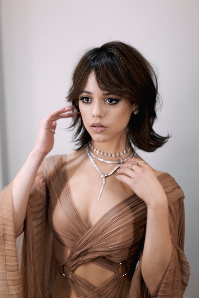 Jenna Ortega for the Golden Globes (2023)