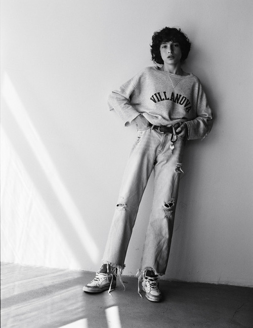 netflix: the it boy, finn wolfhard via i-d magazine [x]