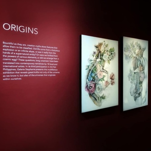 Last day to visit “ORIGINS” On view at @artfairphLevel 5 booth 13 Galerie Stephanie.....
