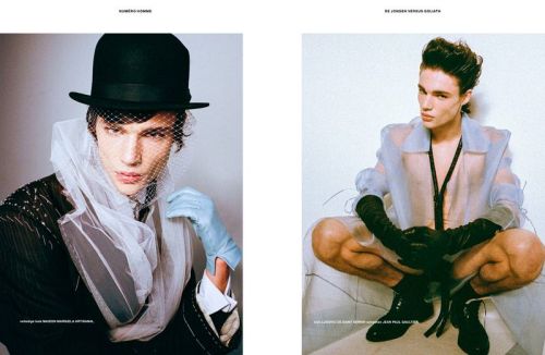 NUMÉRO Homme Netherlands&ldquo;De Jongen Versus Goliath&rdquo; feat. Fernando Lindez by Marcus Coope