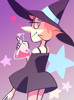suck-my-wirt:  Spooksie witch Pearl (Creeds to the artist!) ✨ 