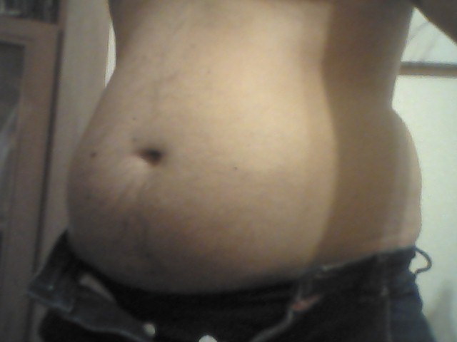 feedmealive:  See what overeating do! Â First picture is an old one and all the