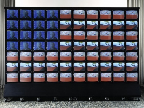 On Election Day, we&rsquo;re thinking of Nam June Paik&rsquo;s rendition of the American fla