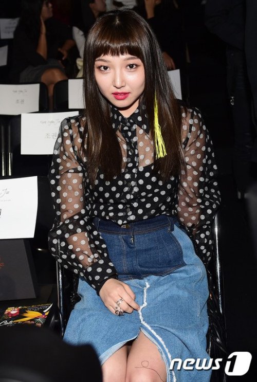 Lee Min Young (Miss A) - 2017 HERA S/S Seoul Fashion Week Pics