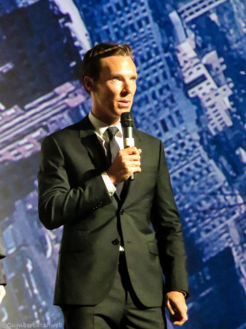 Benedict Cumberbatch and the cast of Doctor Strange at the London Fan Screening on 24 October 2016