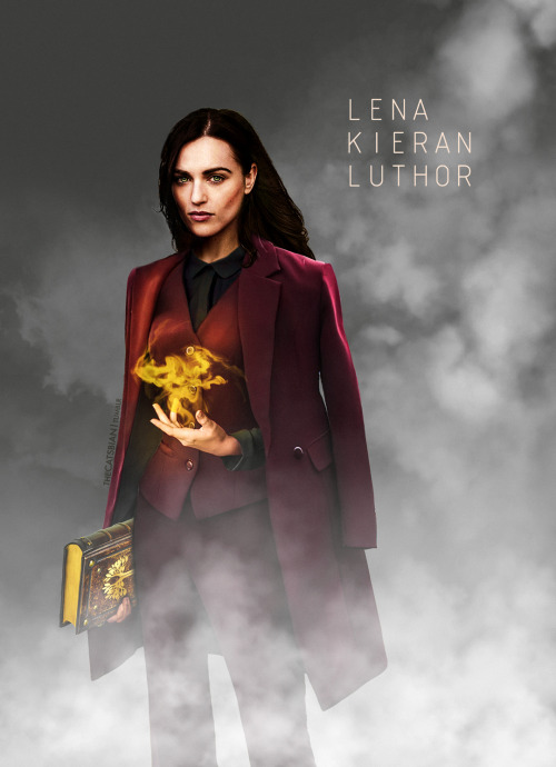 thecatsbian:Lena Luthor: genius, billionaire… witch?character poster concept inspired by