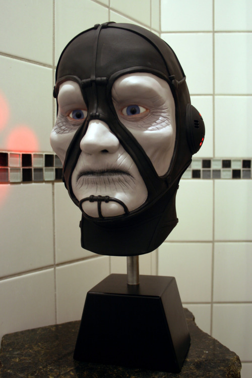 My homemade Scorpius bust. Now if only I could work on the proposed Farscape movie. 