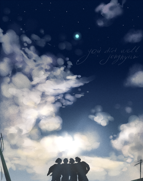 liarcleo:You work so hard JonghyunRest well, my dear 