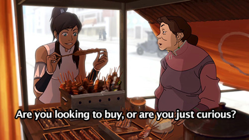 uncomfortable-bra:  bussycopter:  This was the first clue everyone   can we take some time to notice that Korra’s eyes are a bit red in the second one or what?