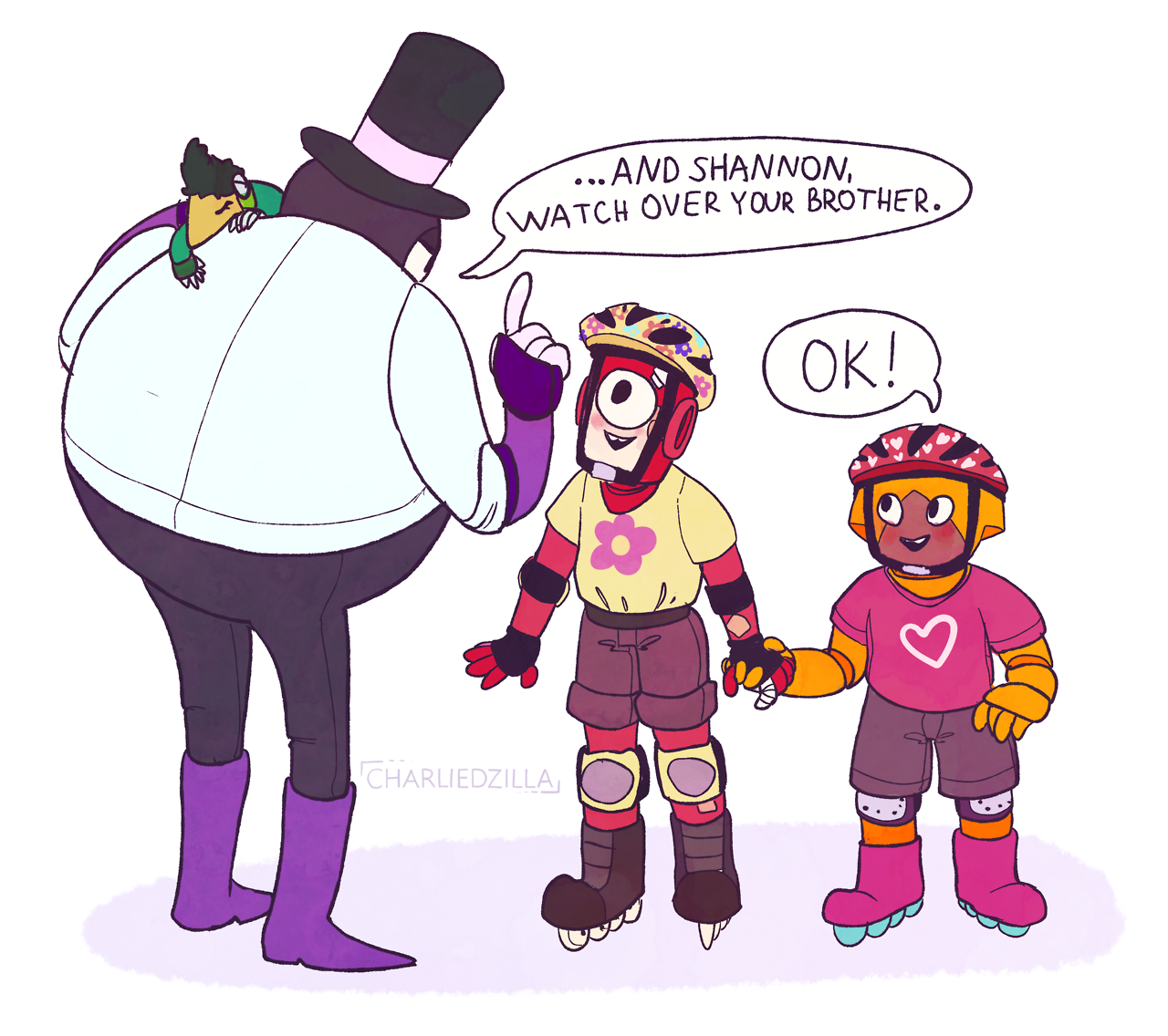 Charliedzilla — I love @hotlegs101's baby AU and cannot stop...