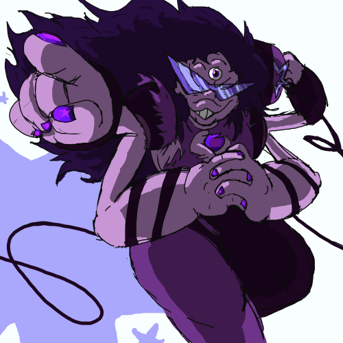 bpd-amethyst:  You know what? Fuck it! I guess ol’ Sugilite has to do everything around here! 