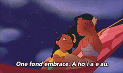 lilopelekai:  Mini Disney Movie Challenge ↳ A really emotional scene  Aloha O`e