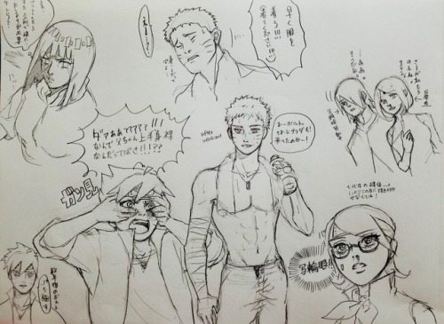 I’m watching naruto again i never get bored hahaha  Here’s some of my doodles~~ Never th