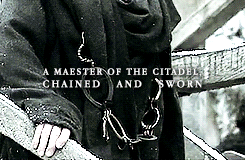 aurete:Favorite characters (1/10): Maester Aemon [x]“He was the blood of the dragon, but now his fir