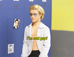 elmaskywalker2:  Than finally came out of the closet. (video) 