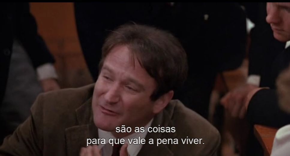 Eu colo em teu colo.